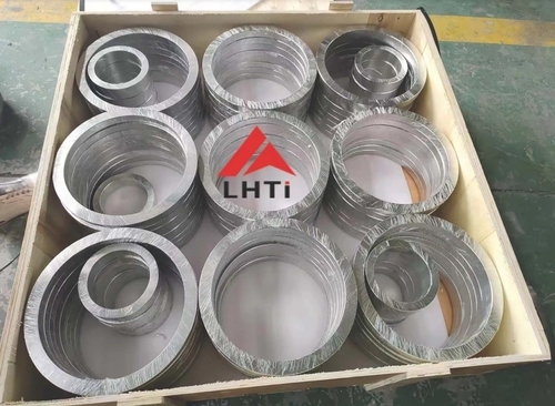 Últimas noticias de la empresa sobre LHTI Anillos de titanio Envío