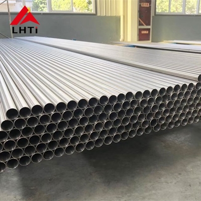 Buen precio Tubo 25.4m m del titanio de ASTM B338 Gr2 para el condensador del cambiador de calor de la industria química en línea