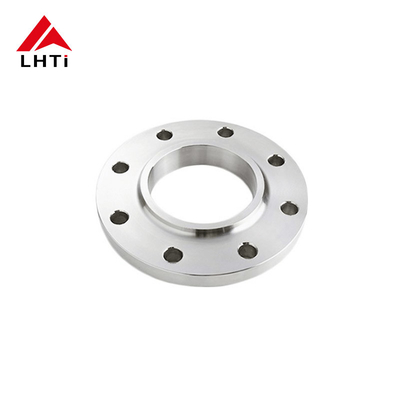 Buen precio Saldadura de placas planas GR2 DN50 Tubo de titanio forjado con brida para conexión en línea