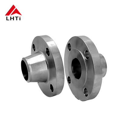 Buen precio ASME B16.47 Flange de titanio con conexión macho-mujer grande para sistemas de alta presión en línea