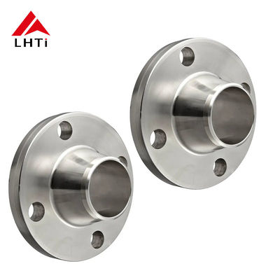 Buen precio ASME B16.5 Titanio Gr2 Gr5 Flanges de cuello de soldadura WN Flanges de cara elevada Clase 150 para aplicaciones en sistemas de suministro de agua en línea