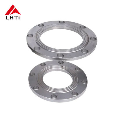 Buen precio EN1092-01 Gr1 Gr2 Gr5 Flange de placa de titanio Flange plano PN 10 para tuberías industriales en entornos corrosivos en línea