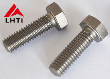 Buen precio Los pernos de la cabeza de hex. de la aleación del titanio atornillan permeabilidad magnética baja de Gr5 M5 M6 M8 en línea