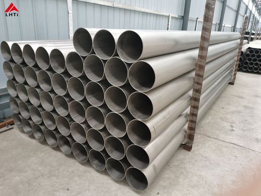 Buen precio Tubo soldado con autógena ASTM B862 del titanio del diámetro grande de Decoiling en línea