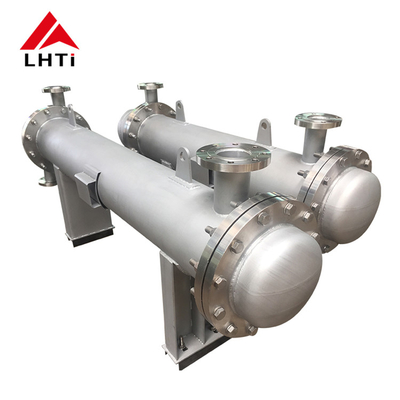 Buen precio Condensador del evaporador del titanio de Gr1 Gr2 resistente a la corrosión en línea