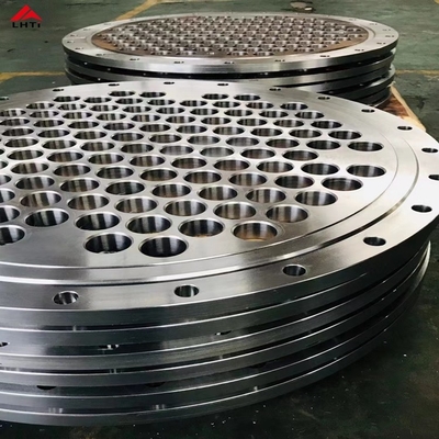 Buen precio Gr5 Equipo de titanio para intercambiadores de calor Hoja de tubo de titanio forjado ASTM B265 en línea