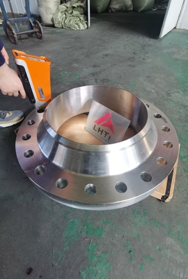 Buen precio GR7 ASME B16.5 forjó resbalón del reborde del cuello de la soldadura en tipo ciego en línea