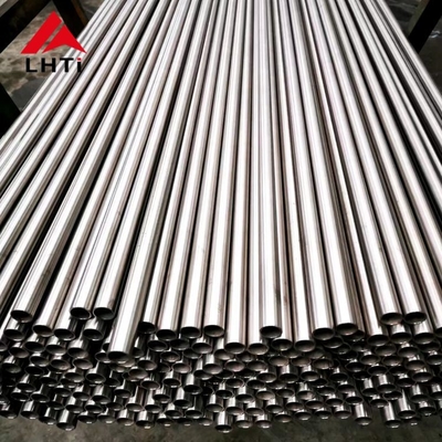 Buen precio Tubo inconsútil del titanio de ASTM B338 para el cambiador de calor OD19.05mm en línea