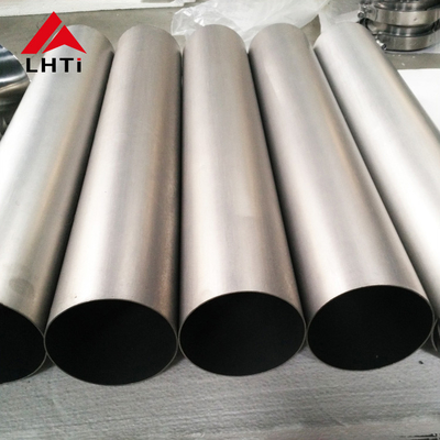 Buen precio Tubo puro inconsútil del titanio Gr1/Gr2/Gr5 para el cambiador de calor ASTM B338 en línea