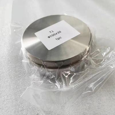 Buen precio Blanco de la farfulla del titanio de la aleación de Gr1 Gr2 Gr5 TiAl para la capa de PVD en línea