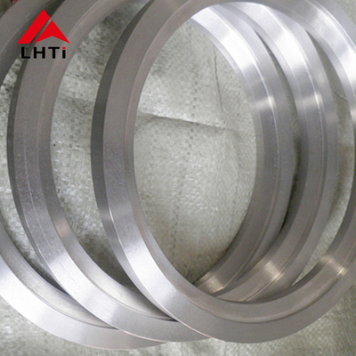 Buen precio Anillo forjado titanio ASME B381 200 - 1300m m OD de Ti-6AL-4V en línea