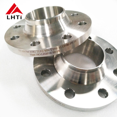 Buen precio Reborde del tubo del titanio Gr2 WN de ASME B 16,5 RF para la industria petrolera del aceite en línea
