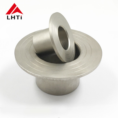 Buen precio Extremos de trozo de titanio ASTM B363 Resistencia a la corrosión Instalación de tuberías de titanio en línea