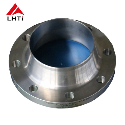 Buen precio Proceso de fundición Anodizante de brida de titanio para aplicaciones industriales en línea