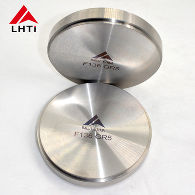Buen precio Precisión GR5 Disco de titanio forjado para ensayo de composición química en línea