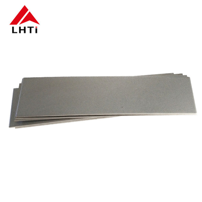 Buen precio 0.8mm espesor Gr4 chapa de titanio de arena de estrujo de forma recta laminada en frío en línea