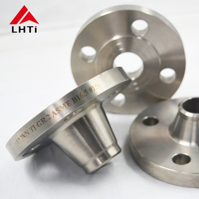 Buen precio DIN 2632 PN 10 Flange de cuello de soldadura de titanio cara elevada Gr1 Gr2 Gr5 WN Flange en la industria química / petróleo / gas en línea