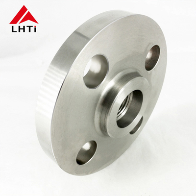 Buen precio Flanca de titanio de deslizamiento en tubería Ti Gr2 Gr5 ASME B16.5 SO Flange clase 150 SORF cara elevada para la industria química en línea