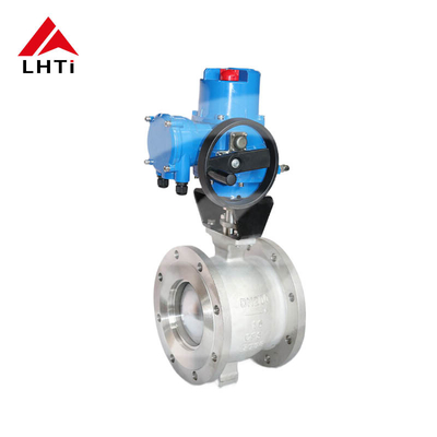 Buen precio Válvulas eléctricas de titanio Gr1 Gr2 8 pulgadas Clase 150 DN 15-250 en línea
