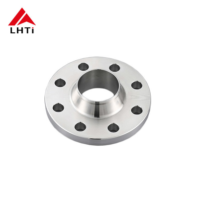 Buen precio DN50 Flange de cuello de soldadura de titanio - ANSI B16.5 Conector de tubería de aleación Ti-Pd WN / Flange de metal en línea