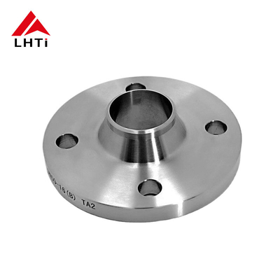 Buen precio Flange de cuello de soldadura larga para titanio con superficie pulida ANSI B16.5 en línea