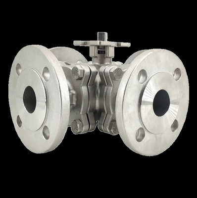 Buen precio Válvulas de bola de titanio de cuatro vías manuales duraderas Gr1 y Gr2 de 8 pulgadas Clase 150 DN 15-250 para el suministro de agua en línea