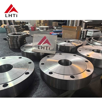 Flange hexagonal Flange plano Flange de titanio resistente a la corrosión que mejora la longevidad en el procesamiento químico