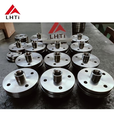 Buen precio EN1092-01 Gr2 Gr5 Gr7 Flange de placa de titanio Flange plano PN 5-PN 25 para tuberías industriales en entornos corrosivos en línea
