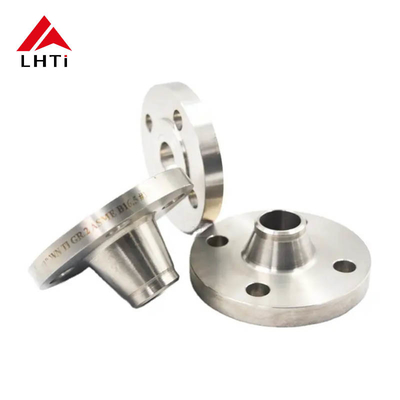 Buen precio ASME B16.5 Clase 150 Gr1 Gr2 Gr7 WNRF Flancas de cuello de soldadura con cara elevada para sistemas de tuberías en línea