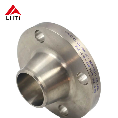 Buen precio Clase 150 ASME B16.5 Titanio Gr2 Gr5 Gr7 Flánxelas de cuello de soldadura cara elevada RF para usos en tuberías en línea