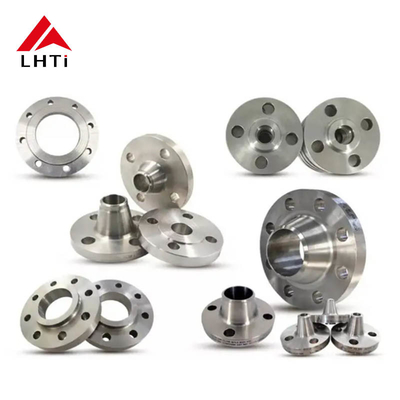 Buen precio Flanges de cuello de soldadura de titanio de clase 150 de la norma ASME B16.5, grado 1 grado 2 WNRF para sistemas de tuberías en línea