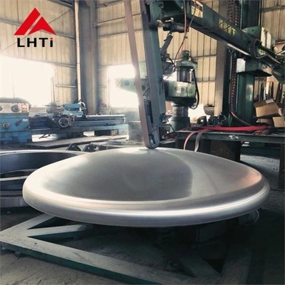 Buen precio Grado 1 Grado 2 Titanio Cabeza hemisférica en forma de plato Equipo de cabeza de titanio Equipo de titanio en línea