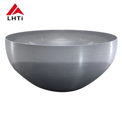 Buen precio Titanio cabeza hemisférica grado 1 grado 2 grado 5 Titanio cabeza disco Titanio cabeza hemisférica plato en forma de equipo de titanio en línea