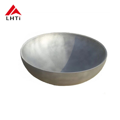 Buen precio Titanio aleaciones Titanio Hemisférico recipiente tanque titanio grado 1 Gr1 Gr2 Titanio cabeza recipiente Titanio equipos para la producción de energía en línea