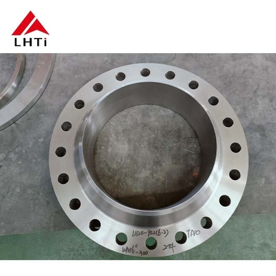 Buen precio Flancas de cuello de soldadura de titanio de grado 2 de grado 5 ASME B16.5 Clase 150 WNRF para aplicaciones industriales en línea