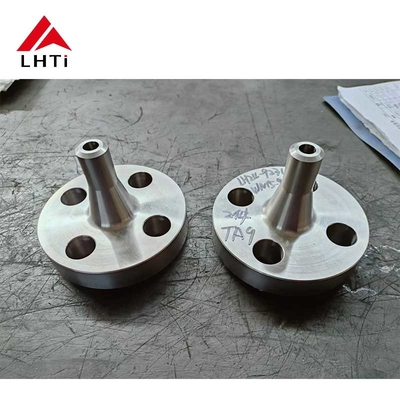 Buen precio ASTM B381 Grado 2 de titanio con brida de cuello de soldadura larga Brida de titanio RFWN en sistemas de tuberías industriales en línea