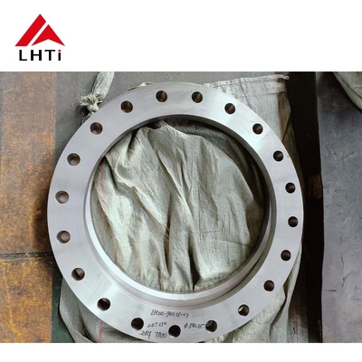 Buen precio Grado 7 Grado 9 Flange de cuello de soldadura de titanio ASME B16.5 Clase 150 Flange de titanio cara elevada Titanio para sistemas industriales en línea