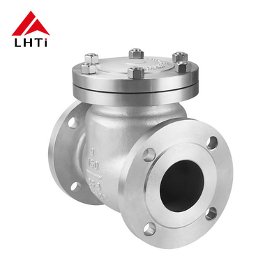Buen precio Válvula de bola de titanio para la industria del petróleo y el gas: 2 pulgadas ANSI clase 150 y clase 300 (Gr1, Gr2, Gr3) en línea