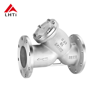Buen precio Válvulas de bola de titanio de tres vías Gr1 Gr2 de 8 pulgadas Clase 150 DN 15-250 para el suministro de agua en línea