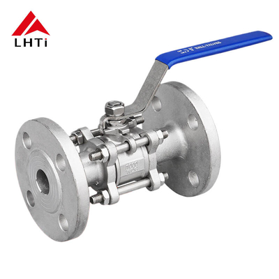 Buen precio Válvulas de bola de titanio Gr1 Gr2 6 pulgadas Clase 300 DN 15-250 Para ingeniería marina en línea