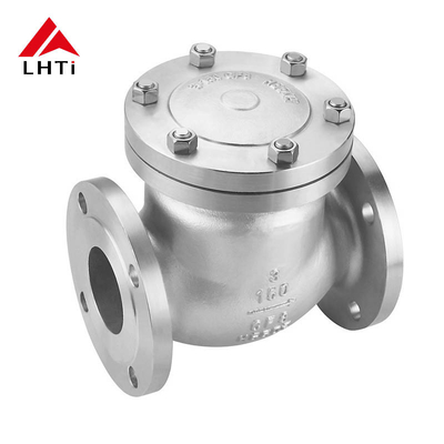 Buen precio Válvula de bola de aleación de titanio ligera de 2 vías de grado 2 DN 50 Clase 150-600 en línea