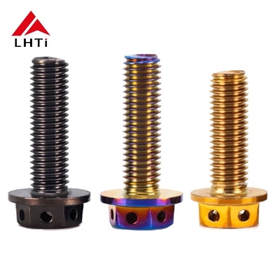 Buen precio Noces de tornillos hexagonales de titanio Gr9 con hilo UNC para resistencia a la corrosión en línea