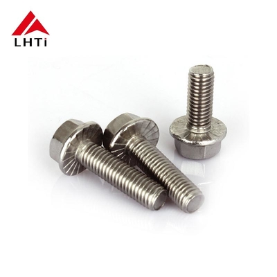 Buen precio Gr1 Titanio Hex Bolts Muescas 5mm-500mm con 2 Muescas 2 Muescas de bloqueo en línea