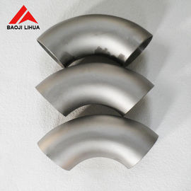 Buen precio Codo del titanio de 90 grados, codo forjado químico SCH40 Gr1 Gr2 de la soldadura de extremo en línea