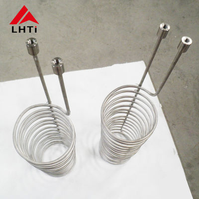 Buen precio Inconsútil flexible del OD 10m m del tubo del titanio del grado 9 de la bobina recocido en línea