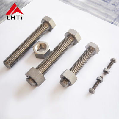 Buen precio Pernos del hex. del titanio de las tuercas del titanio del hexágono DIN933 DIN934 en línea