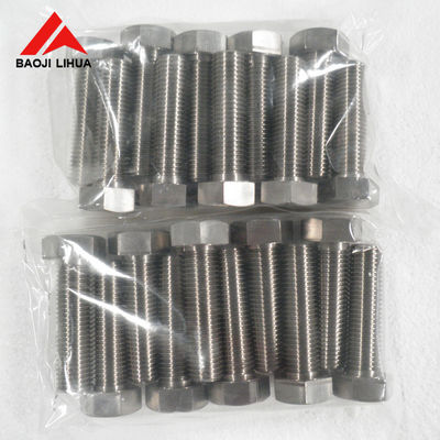 Buen precio Gr2 Gr5 Bolsas de titanio tuercas, M8 M10 M12 anodizante Titanio Hex cabeza de los tornillos en línea