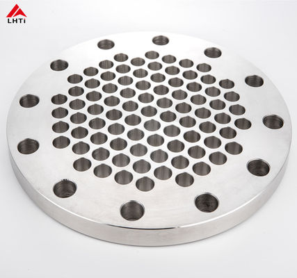 Buen precio Forjar el titanio Tubesheet del equipo del titanio para el cambiador de calor en línea