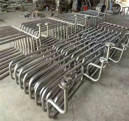 Buen precio Bobinas de evaporador del titanio del acuario del intercambio de calor OD 6M M ASTM B337 en línea
