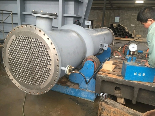 Buen precio Gr7 Equipo de titanio Concha y intercambiador de calor de tubo 400MPa en línea